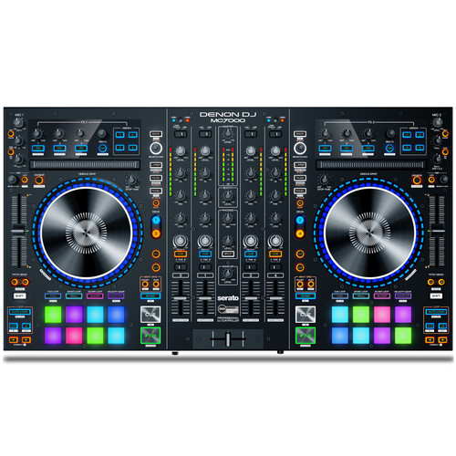 Denon DJ MC7000 4-Channel Serato DJ Controller and Digital Mixer with Dual USB (Discontinued)
