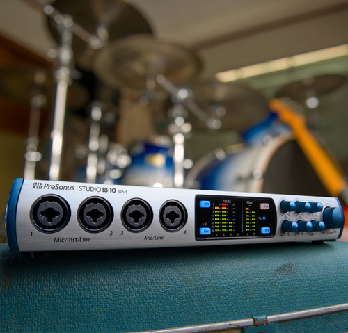 Presonus Studio 1810 18x8 USB 2.0 24-bit 192 kHz Audio Interface Recording System (Discontinued)
