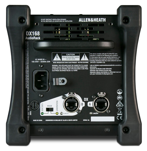 Allen & Heath DX168 16 XLR Input/8 XLR Output Portable DX Expander AudioRack