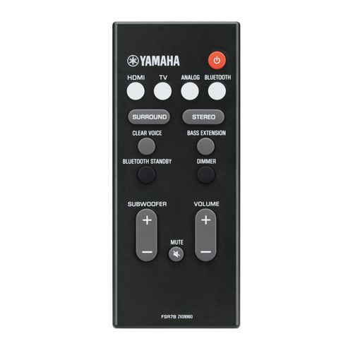 Yamaha YAS-207 Sound Bar with DTS Virtual:X and Wireless Subwoofer (Discontinued)