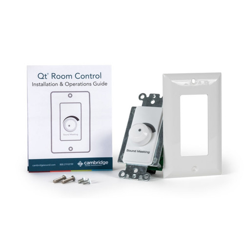 Cambridge Qt-RC3 In-Room Qt Volume Control with Decora Style Plate