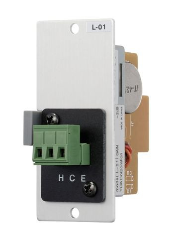 TOA L-01F Line Matching Input Module