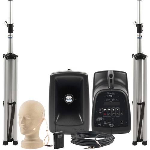 Anchor Audio MEGA-DP MegaVox Deluxe Package with Wireless Ear Worn Microphone (Discontinued)