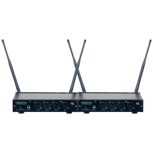 VocoPro Hybrid-Play-8 Eight-Channel Digital Wireless System with Headsets and Lavalier Microphones (Discontinued)