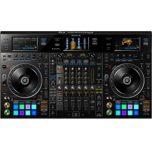 DJ Equipment Package with Electro-Voice ZXA1 Portable PA System and Pioneer DDJ-RZX 4-Channel DJ Controller