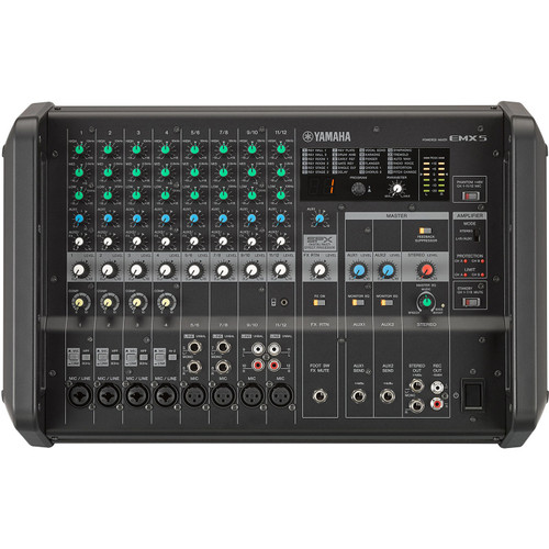 Church Sound System Package with 2 Yamaha CBR12 Speakers and Yamaha EMX5 Powered Mixer