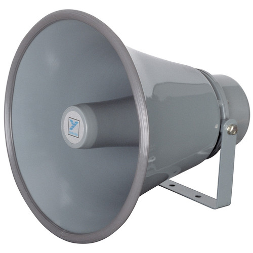 Indoor Outdoor Warehouse and Loading Dock PA Sound System with 4 Yorkville C180 PA Horns