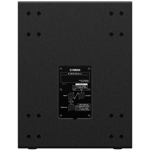 Yamaha CXS15XLFW 15" 800W High-Power Passive Subwoofer with Bass-Reflex Design - Black