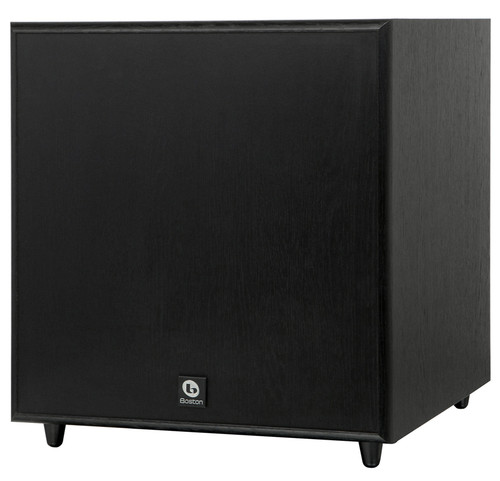 Home Audio Surround Sound System with 5 Boston Acoustics Speakers a Subwoofer and Harman Kardon AVR 1610S Bluetooth Receiver (Discontinued)