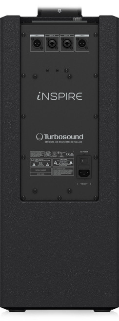 DJ Equipment Package with Turbosound iNSPIRE iP1000 Powered Column Loudspeaker System and Numark NS7III 4-Channel DJ Controller