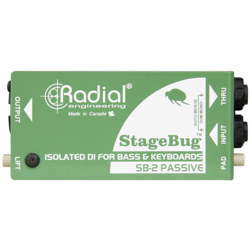 Radial Engineering StageBug SB-2 Passive Direct Box