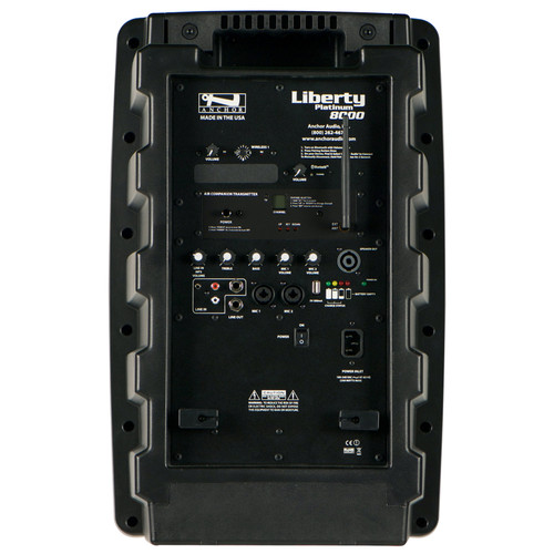 Anchor Audio LIB-DP-AIR Liberty Deluxe AIR PA Package with Collar Microphone (Discontinued)