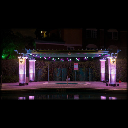 CHAUVET DJ Festoon EXT Dynamic Indoor Outdoor Rated Pixel-Mappable DMX LED Party Light String 15m Extension (Discontinued)