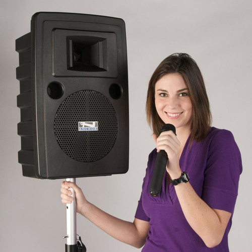 Anchor Audio LIB-DPDUAL-AIR Liberty Deluxe Dual AIR PA Package with 2 Handheld Microphones (Discontinued)