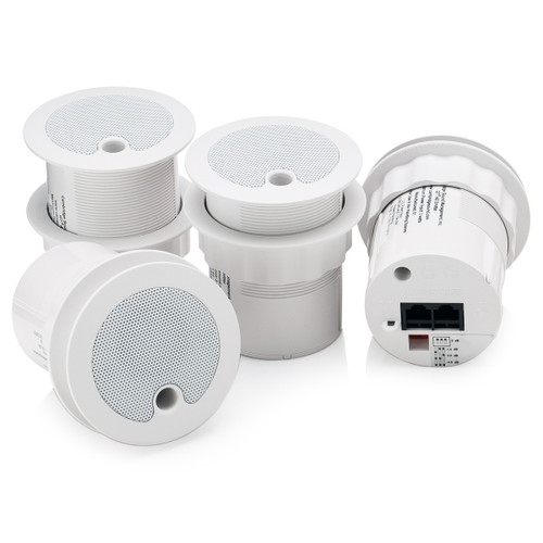 Call Center Sound Masking System with Multi-Zone, Background Music and Paging Capabilities (Discontinued Components)