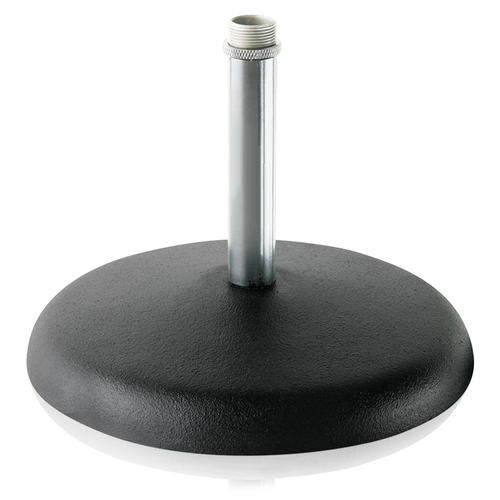 AtlasIED DS5 5" Fixed Height Desktop Mic Stand - Chrome