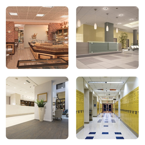 AtlasIED EZSYS-BGM-CPHD Complete Business Music and Paging System for Ceiling Tile Applications