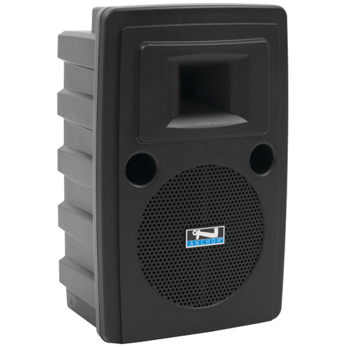 Portable Stadium Sound System with Wireless Microphone, Bluetooth and 117 dB Output for Crowds of up to 1,500 (Discontinued Components)