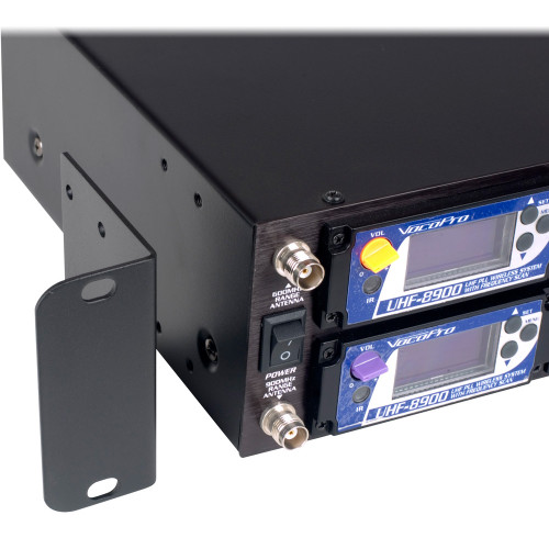 VocoPro UHF-8900 8-Channel UHF-PLL Wireless Microphone System with Frequency Scan (Discontinued)