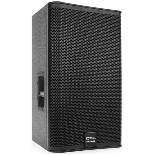 QSC E115 15" E Series 2-Way Passive Trapezoidal Loudspeaker 500 Watts (Discontinued)