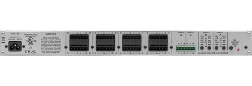 Rane Commercial DA216S Distribution Amplifier (Discontinued)