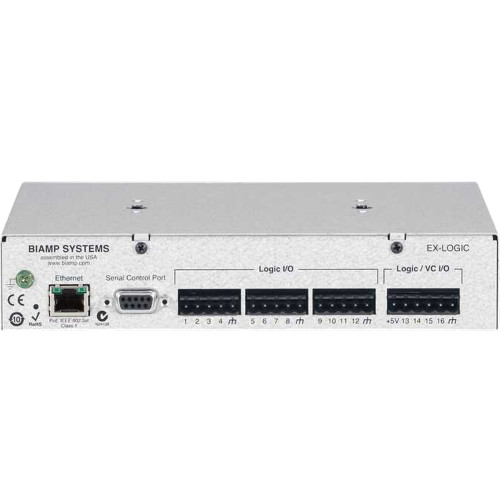 Biamp Tesira EX-LOGIC PoE Logic Box with 16 Logic Connections