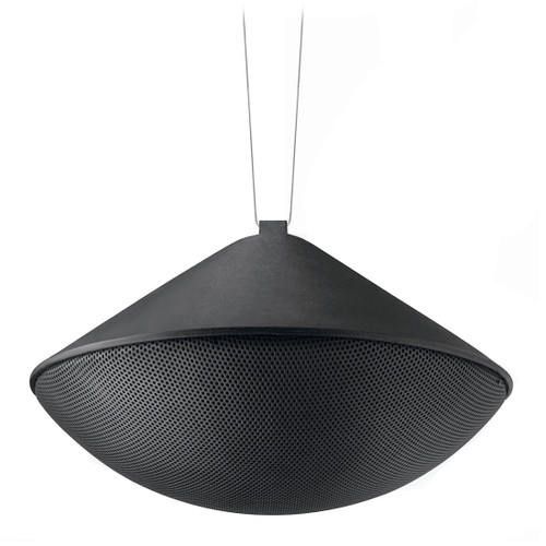 Open Architecture Ceiling 4-Zone Sound System for Office or Retail Store with OWI Pendant Speakers - Up to 12,000 SF (Discontinued Components)