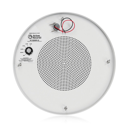 Office Sound Masking and BGM System with AtlasIED Pendant Mount Speakers and Controller Amplifier for up to 6000SF
