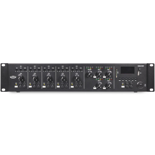 Multi-Zone Background Music Restaurant Sound System up to 8,000 SF - Up to 4 Zones (Discontinued Components)
