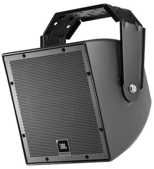 JBL AWC82 All-Weather Compact 2-Way Coaxial Loudspeaker with 8" LF 120° x 120° 70/100V Multi-Tap or Direct 8 Ohm - Black