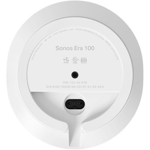 Wireless Restaurant Speaker System with 6 Sonos Era 100 Speakers with WiFi Music Streaming and Wireless Sub