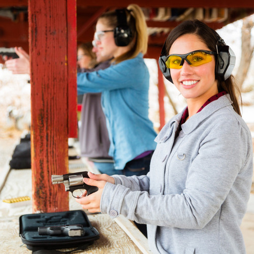 Shooting Range Sound System with 6 Bosch PA Horns, Wireless Headset Microphone and Bluetooth Wireless Adapter (Discontinued Components)