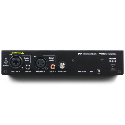 Williams Sound FM 458-24 PRO Personal PA Pro FM Assistive Listening System - 24 Receivers (Discontinued)