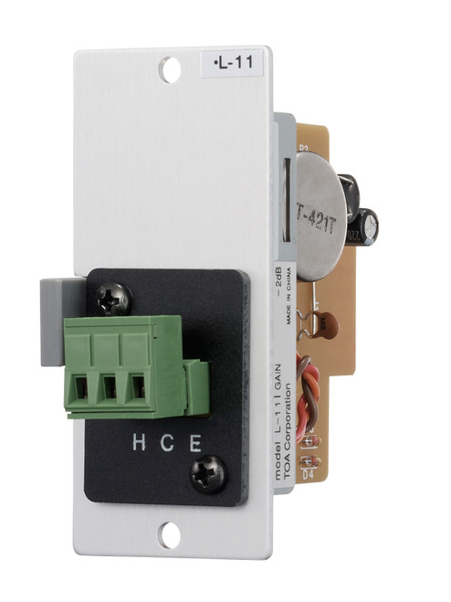 TOA L-11S Line Matching Input with Mute-Receive