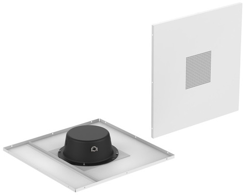 Medical Facility Sound Masking System with AtlasIED Drop Tile Ceiling Speakers, Bluetooth Mixer Amplifier and White Noise Generator up to 1200SF