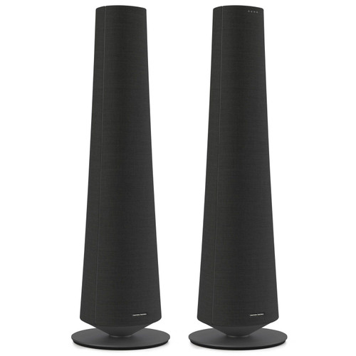 Harman Kardon Citation Tower Wireless Hi-Fi Smart Speakers - Black Pair (Discontinued)