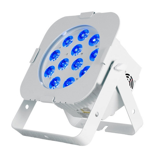 American  LDJ 12PX HEX PEARLED Par Light with 12 x 12W, 6-in-1 RGBAW+UV HEX LEDs - White (Discontinued)