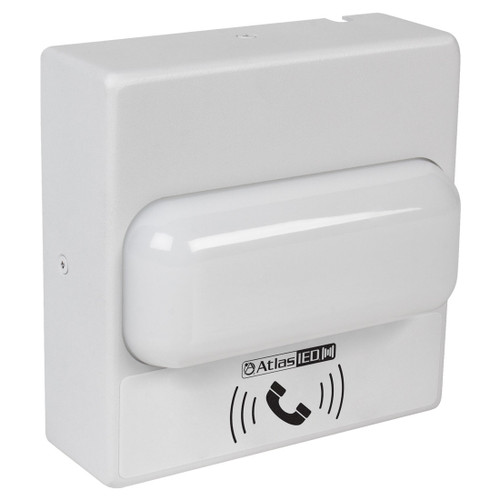 AtlasIED IPS-SIS SIP Enabled Wall Mount Strobe Supporting Voice Mailbox Message Waiting Indication