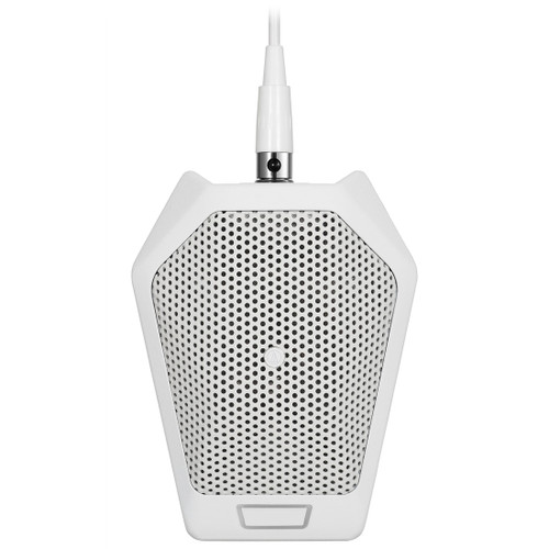 Audio-Technica U891RWb Cardioid Condenser Boundary Microphone with Switch - White