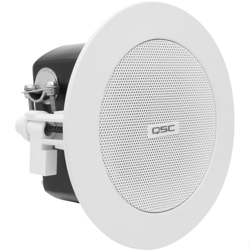 QSC AD-C.SAT 2.75" Small Format Ceiling Satellite Loudspeaker - White Pair