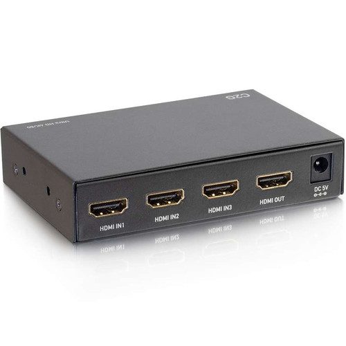C2G 41396 3-Port UltraHD HDMI Switch 4K 60Hz (Discontinued)
