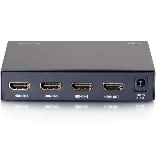 C2G 41396 3-Port UltraHD HDMI Switch 4K 60Hz (Discontinued)
