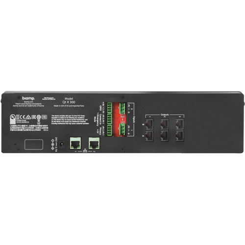 Back of Cambridge Qt X 300 Controller