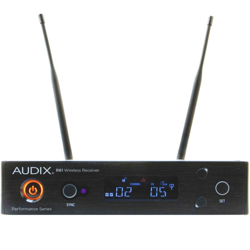 Audix AP61 OM2 Wireless Microphone System with R61 True Diversity Receiver and H60/OM2 Handheld Transmitter