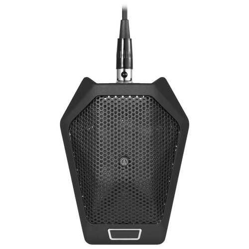Audio-Technica U891RbO Omnidirectional Condenser Boundary Microphone with Switch - Black