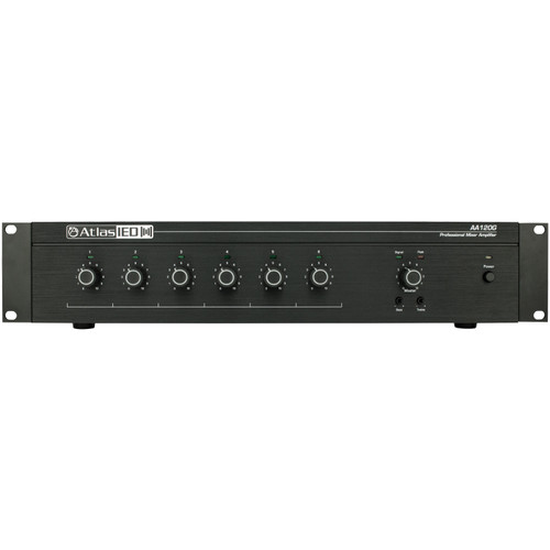 Atlas Sound AA120G 120W 6-Input Mixer Amplifier (Discontinued)
