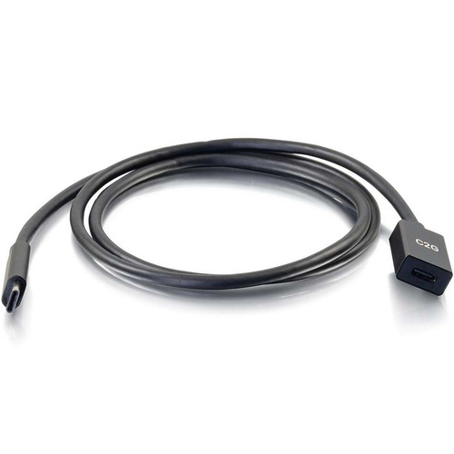 C2G 28658 10Gbps USB-C to C 3.1 (Gen 2) Male to Female Extension Cable - 3ft