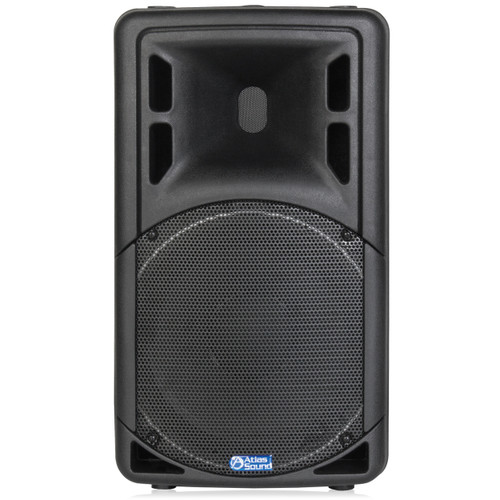 Group Fitness Sound System with 4 AtlasIED Powered Loudspeakers, Samson Wireless Fitness Headset and Media Player with Bluetooth
