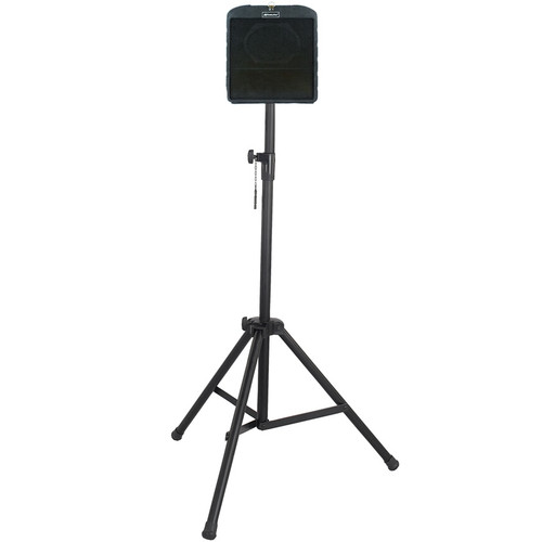AmpliVox SW6924 AirVox Premium Bluetooth Portable PA System with 2 Speakers, Wireless Handheld Microphone, Speaker Stands and Carrying Case