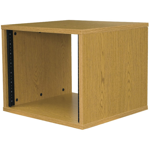 Middle Atlantic OBRK8 8U Equipment Rack with Oak Laminate Finish